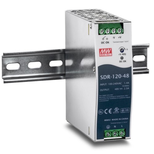 POWER SUPPLY DIN RAIL 48V 120W FOR TI-PG541