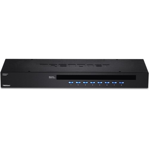 KVM 8-PORT USB/PS2 RACK MOUNT SWITCH