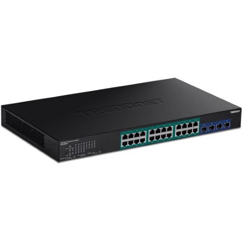 SWITCH 28-PORT GIGABIT WEB SMART POE+ SWITCH WITH 10G SFP+ SLOTS