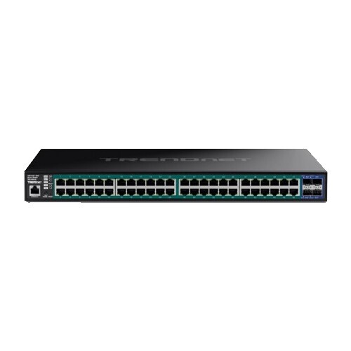 SWITCH 52-PORT GIGABIT WEB SMART POE+ SWITCH WITH 10G SFP+ SLOTS