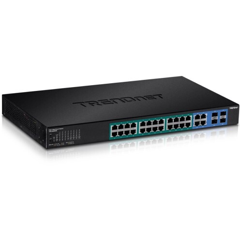 SWITCH 28PORT GIGABIT WEB SMART POE SWITCH 370W