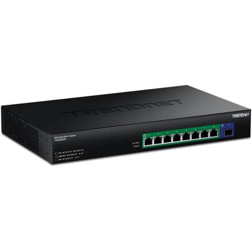 SWITCH 9-PORT 2.5G GAN POWER POEPlusPlus SWITCH WITH 10G SFPPlus PORTS (480W)