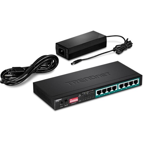 SWITCH 8-PORT GIGABIT LONG RANGE POE+ SWITCH