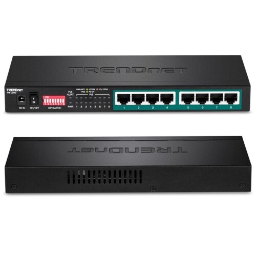 SWITCH 8-PORT GIGABIT LONG RANGE POE+ SWITCH