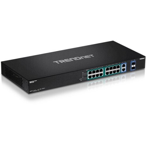 SWITCH 18-PORT GIGABIT HIGH POWER POE+ SWITCH 440W POE BUDGET