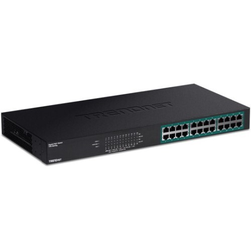 SWITCH 24-PORT GREENNET GIGABIT POE+  (370W)