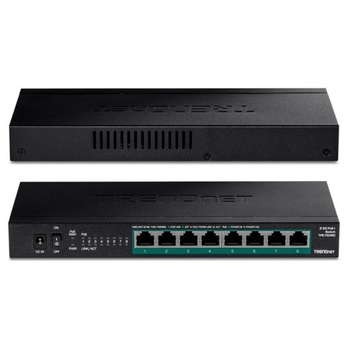 SWITCH 8-PORT UNMANAGED 2.5G (8)POE+ SWITCH