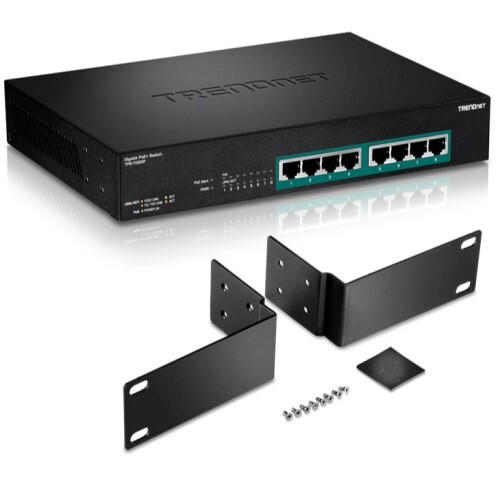 SWITCH 8-PORT GIGABIT FULL POWER POE+ SWITCH 240W POE BUDGET