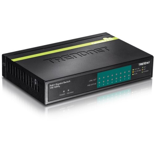 SWITCH 8-PORT GIGABIT GREENNET POE+