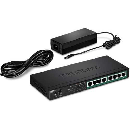 SWITCH 8-PORT GIGABIT (8)POE+  (120W)