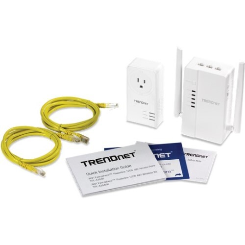 ACCESS POINT POWERLINE AC1200 Wi-Fi EVERYWHERE  POWERLINE 1200 KIT