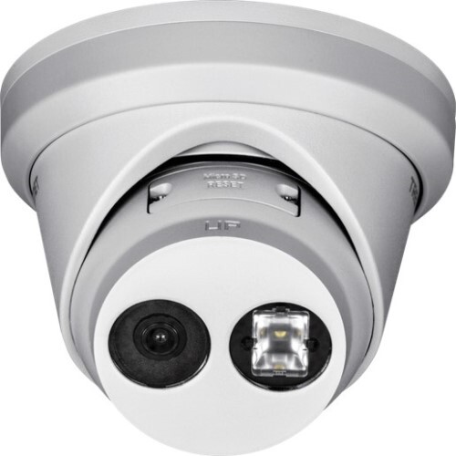 CAMERA IP INDOOR/OUTDOOR 4MP H .265 WDR POE IR TURRET NETWORK CAMERA