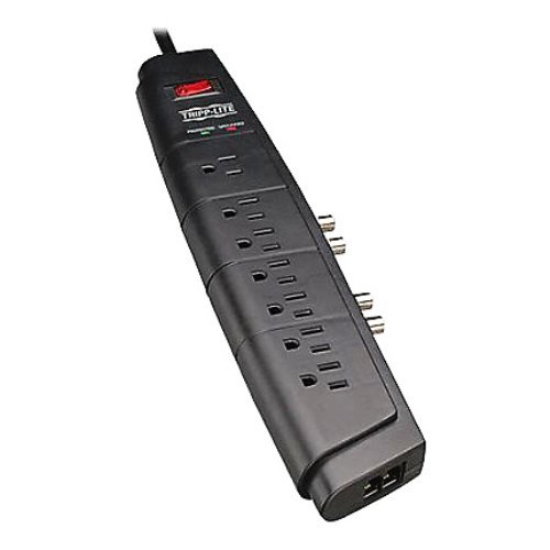 A/V SURGE 7 OUTLET 2 COAX 1680 JOUL