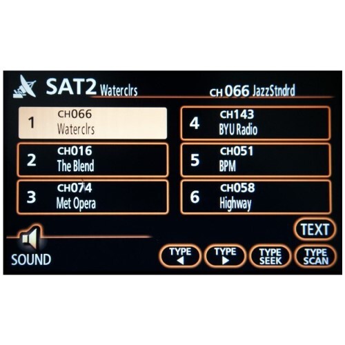 INTERFACE SIRIUSXM ADD-ON FOR SELECT LEXUS MODELS