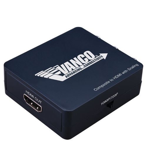 CONVERTER COMPOSITE VIDEO (YELLOW) TO HDMI CONVERTER WITH SCALING