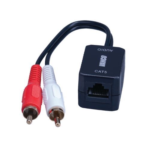 EXTENDER PASSIVE ANALOG AUDIO EXTENDER OVER CAT 5E/6 TO 240'