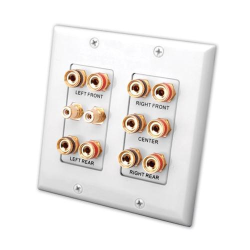 WALL PLATE HT 5.2 14GA DECOR WHITE