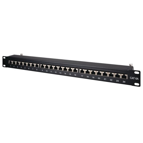PATCH PANEL 110/KRONE PUNCH DOWN CATEGORY 6A 24 PORT 1RU