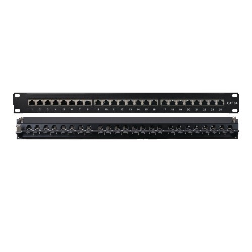 PATCH PANEL 110/KRONE PUNCH DOWN CATEGORY 6A 24 PORT 1RU