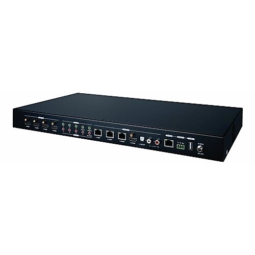 MATRIX 4X3  3 HDBASET AND 1 HDMI OUT(COMPATIBLE W/ EVRXDSC & EVRXHD2) 4K4:4:4 RS-232/AUDIO BREAKOUT