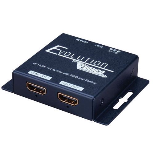 SPLITTER HDMI 1X2 4K SPLITTER 4K/60HZ HDR HDCP2.2 W/ SCALING