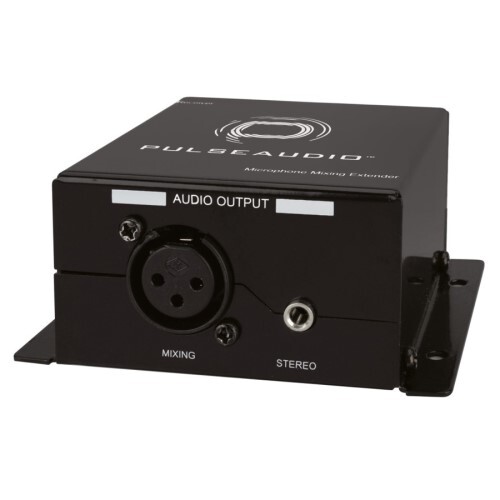 EXTENDER AUDIO W/MICROPHONE MIXING OVER CAT5E/6