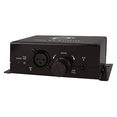 EXTENDER AUDIO W/MICROPHONE MIXING OVER CAT5E/6