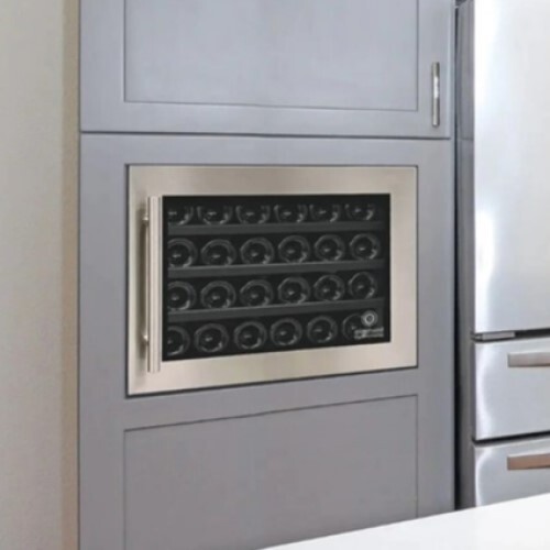 WINE COOLER 24 BOTTLES STAINLESS WALL-MOUNTED