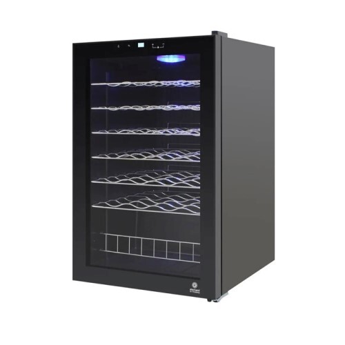 WINE COOLER 48 BOTTLE BLACK TOUCHSCREEN BUTLER SERIES