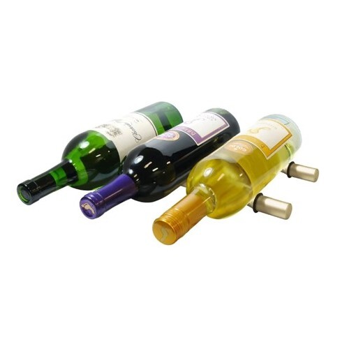 PEG SECURE HOLD WINE PEGS, STAINLESS (3 BOTTLES)