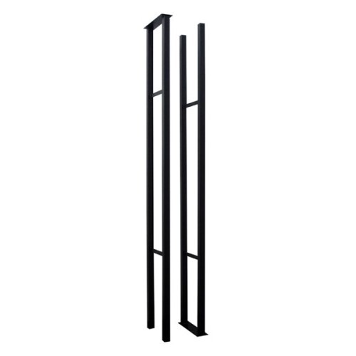 WINE RACK FRAME FLOOR TO CEILING FRAME, BLACK