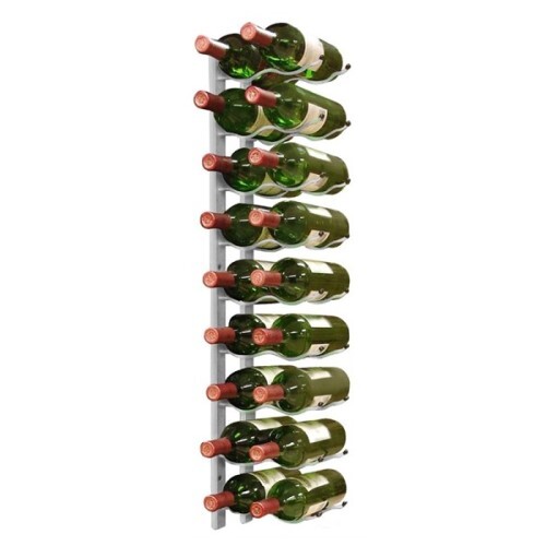 WINE RACK 18 BOTTLES EPIC METAL, STAINLESS