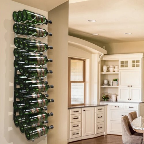 WINE RACK 27 BOTTLES EPIC METAL, STAINLESS