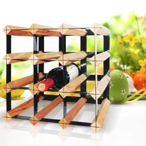 WINE RACK 12 BOTTLES CELLAR TRELLIS