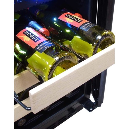 WINE COOLER 15" 28 BOTTLES PANEL-READY DUAL-ZONE