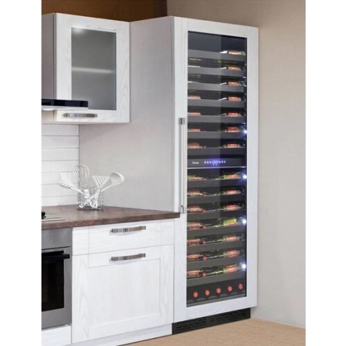 WINE COOLER 24" 126 BOTTLES PANEL-READY DUAL-ZONE