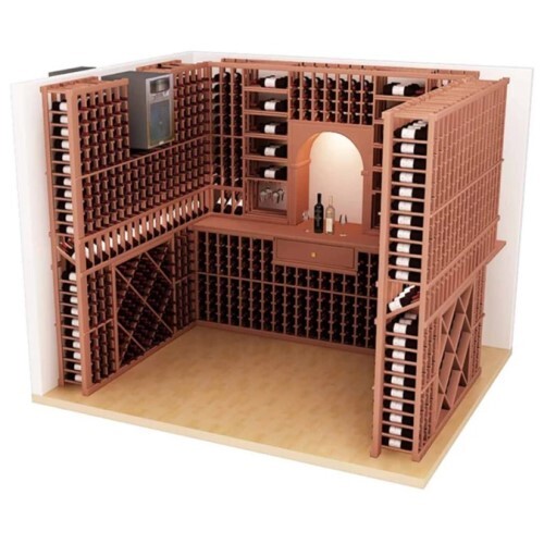 COOLING SYSTEM 2000 CF COOLING CAPACITY WINE-MATE SELF CONTAINED CUSTOMIZABLE WINE CELLAR COOLING SY