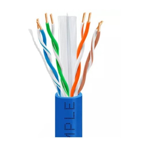 WIRE CAT6A RISER CMR BLUE 1000' REEL IN BOX