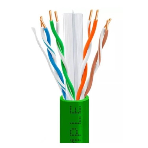 WIRE CAT6A RISER CMR GREEN 1000' REEL IN BOX