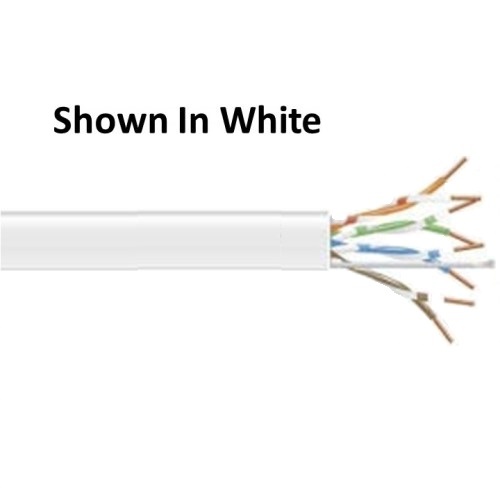 SHIELDED CAT6 1 FOOT PATCH CABLE WHITE