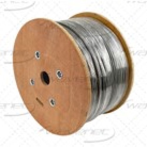 WIRE CONTROL 18/6 STRANDED SHIELDED GREY REEL