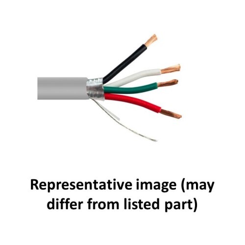 WIRE 18/4 SHIELDED 7 STRAND CMR GRAY- REELEX II -D- SEE WAV CC1804SRGY4