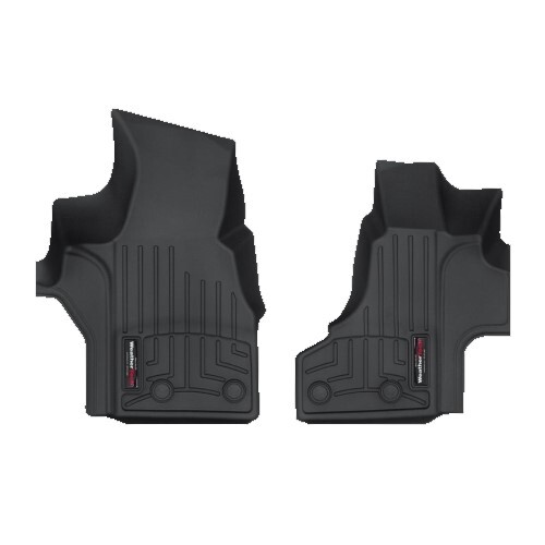 FLOORLINER 1ST ROW FOR VINYL FLOOR FORD ECONOLINE BLACK