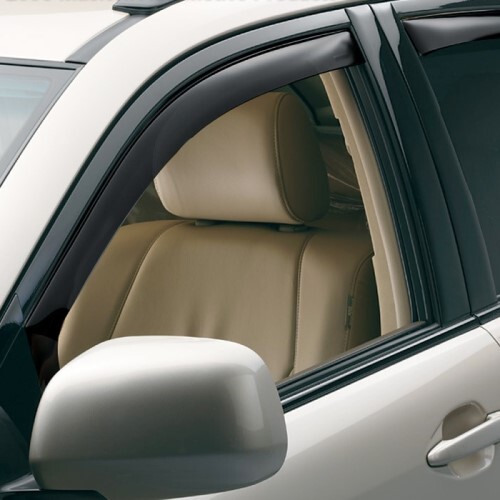 WINDOW SIDE DEFLECTORS REAR PAIR HYUNDAI TUCSON
