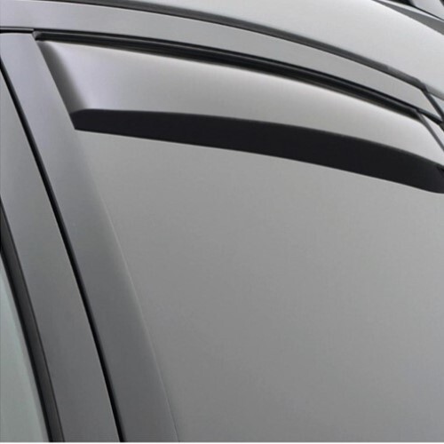 WINDOW SIDE DEFLECTORS FRONT & REAR JEEP