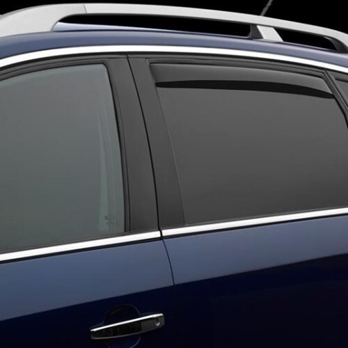 WINDOW SIDE DEFLECTORS FRONT & REAR JEEP