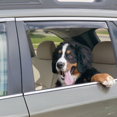 WINDOW REAR SIDE DEFLECTORS CHEVY SILVERADO 1500