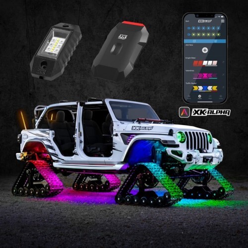 KIT LED RGBW ROCK POD - XKALPHA