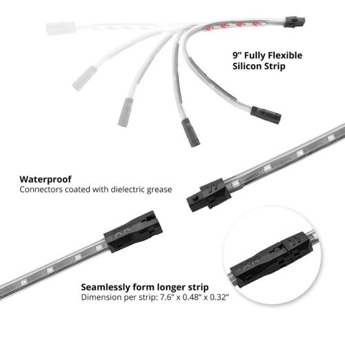 4 PC (12'' EA), 36 LED, INTERI