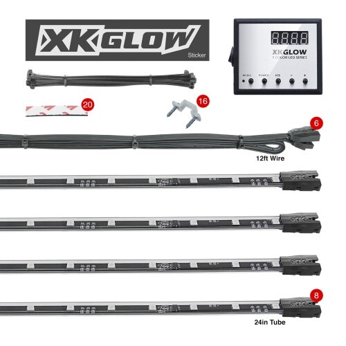 1M COLOR UNDERBODY KITL (2)48"